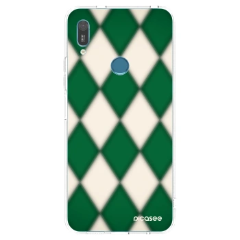 Picasee silikonový průhledný obal pro Huawei Y6 2019 - Emerald Diamond