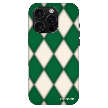 Picasee Fashion Case MagSafe Apple iPhone 16 Pro - Emerald Diamond