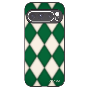 Picasee silikonový černý obal pro Google Pixel 9 Pro XL - Emerald Diamond
