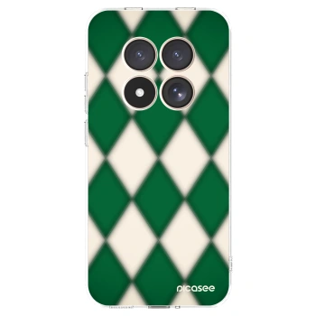 Picasee silikonový průhledný obal pro Xiaomi Redmi Note 15 Pro 4G - Emerald Diamond