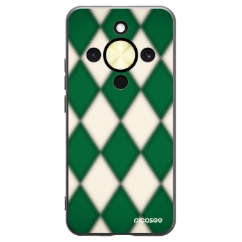 Picasee silikonový černý obal pro Honor Magic8 Lite 5G - Emerald Diamond