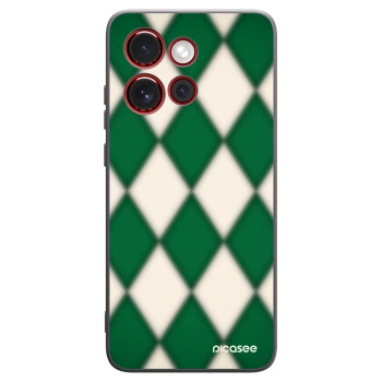 Picasee silikonový černý obal pro Motorola Edge 60 Neo 5G - Emerald Diamond