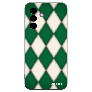 Picasee silikonový černý obal pro Samsung Galaxy A37 - Emerald Diamond