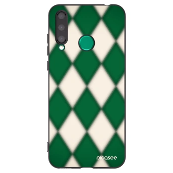 Picasee silikonový černý obal pro Honor 20 Lite - Emerald Diamond