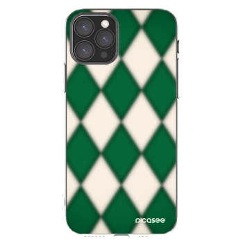 Picasee silikonový průhledný obal pro Apple iPhone 11 Pro - Emerald Diamond