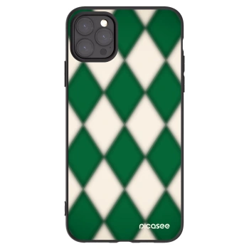 Picasee silikonový černý obal pro Apple iPhone 11 Pro Max - Emerald Diamond