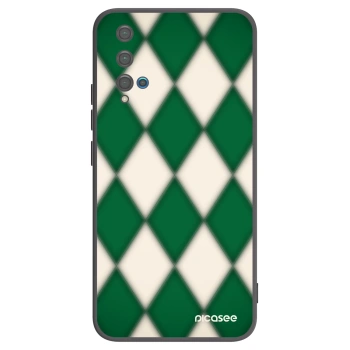 Picasee silikonový černý obal pro Huawei Nova 5T - Emerald Diamond