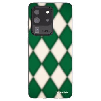 Picasee silikonový černý obal pro Samsung Galaxy S20 Ultra 5G G988F - Emerald Diamond