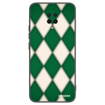 Picasee silikonový černý obal pro Xiaomi Redmi Note 9 Pro - Emerald Diamond