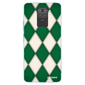 Picasee silikonový černý obal pro Xiaomi Redmi Note 9 - Emerald Diamond