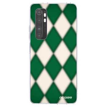 Picasee silikonový průhledný obal pro Xiaomi Mi Note 10 Lite - Emerald Diamond