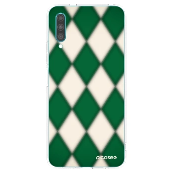 Picasee silikonový průhledný obal pro Samsung Galaxy A30s A307F - Emerald Diamond