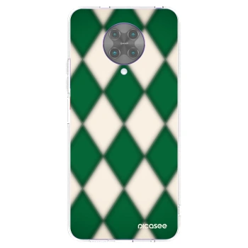 Picasee silikonový průhledný obal pro Xiaomi Poco F2 Pro - Emerald Diamond