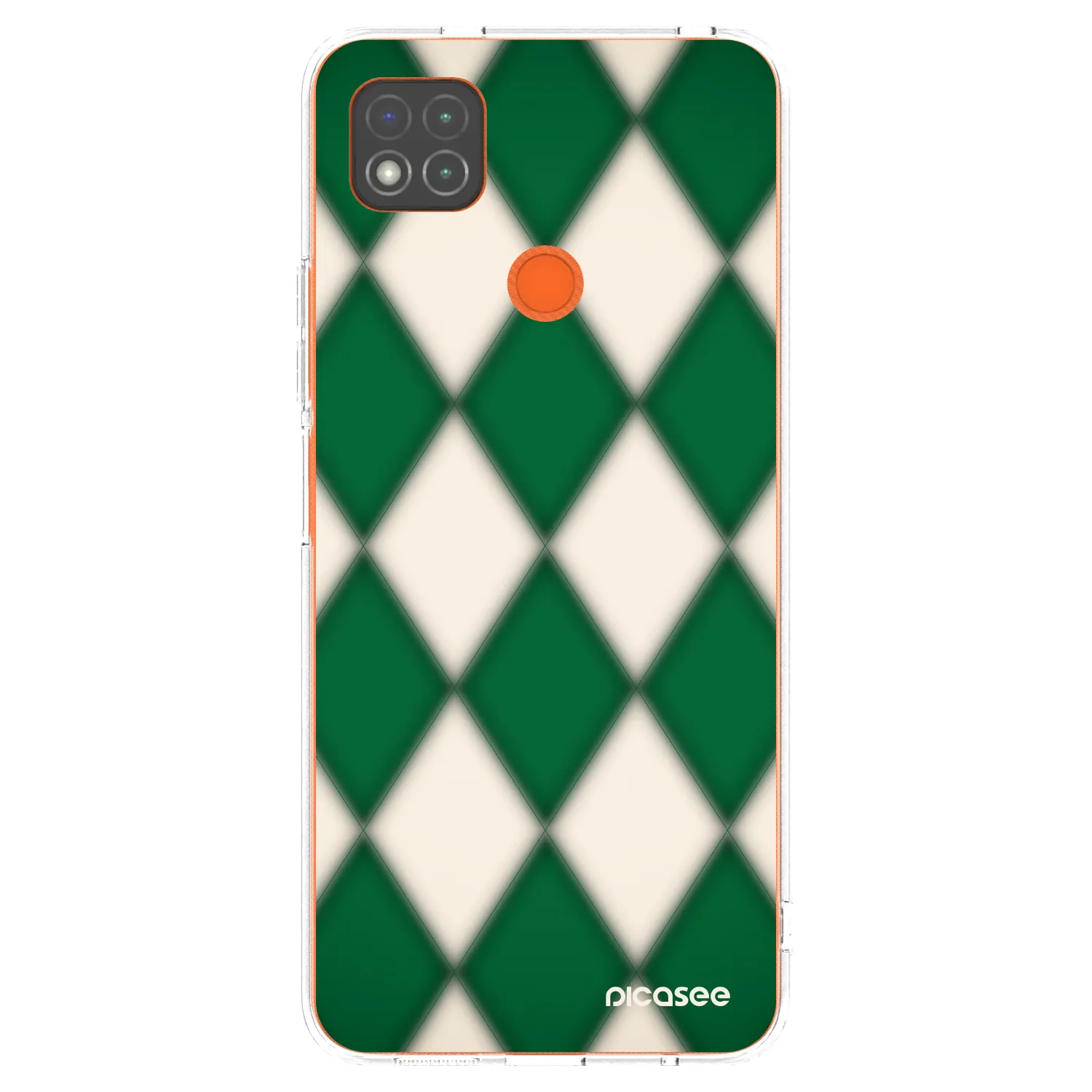 Picasee silikonový průhledný obal pro Xiaomi Redmi 9C - Emerald Diamond