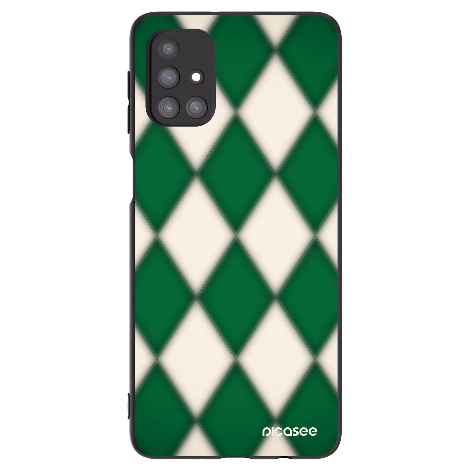 Picasee silikonový černý obal pro Samsung Galaxy M31s - Emerald Diamond