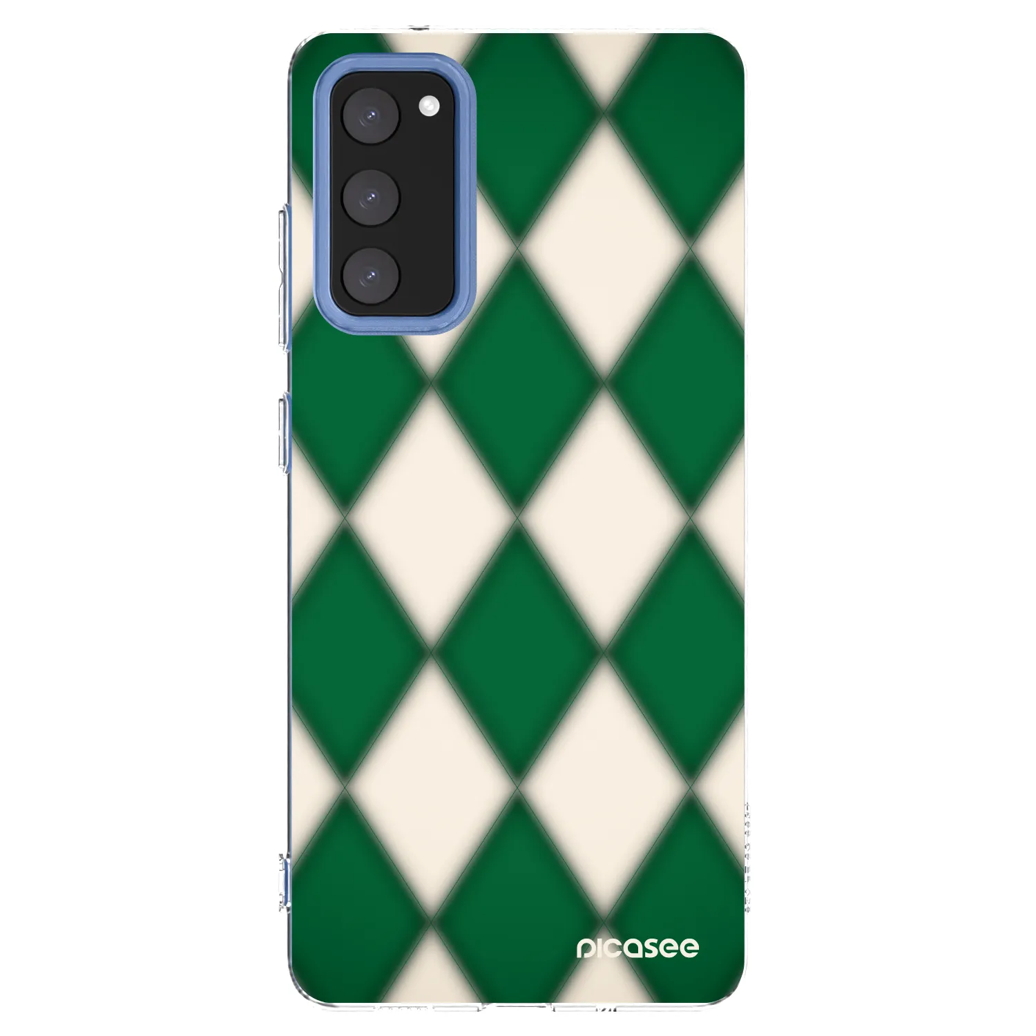 Picasee silikonový průhledný obal pro Samsung Galaxy S20 FE - Emerald Diamond