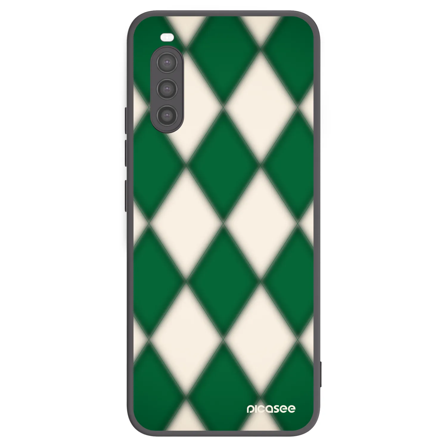 Picasee silikonový černý obal pro Sony Xperia 10 II - Emerald Diamond