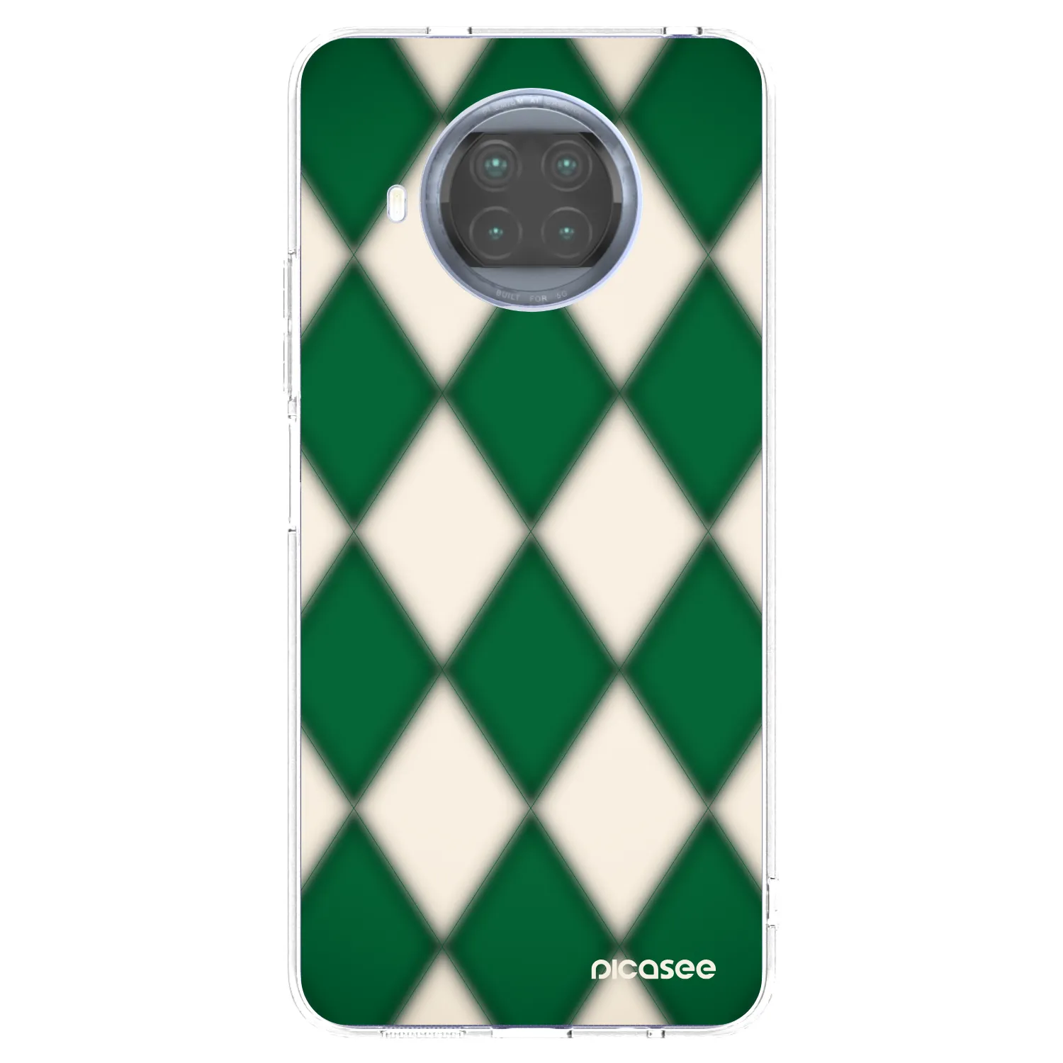 Picasee silikonový průhledný obal pro Xiaomi Mi 10T Lite - Emerald Diamond