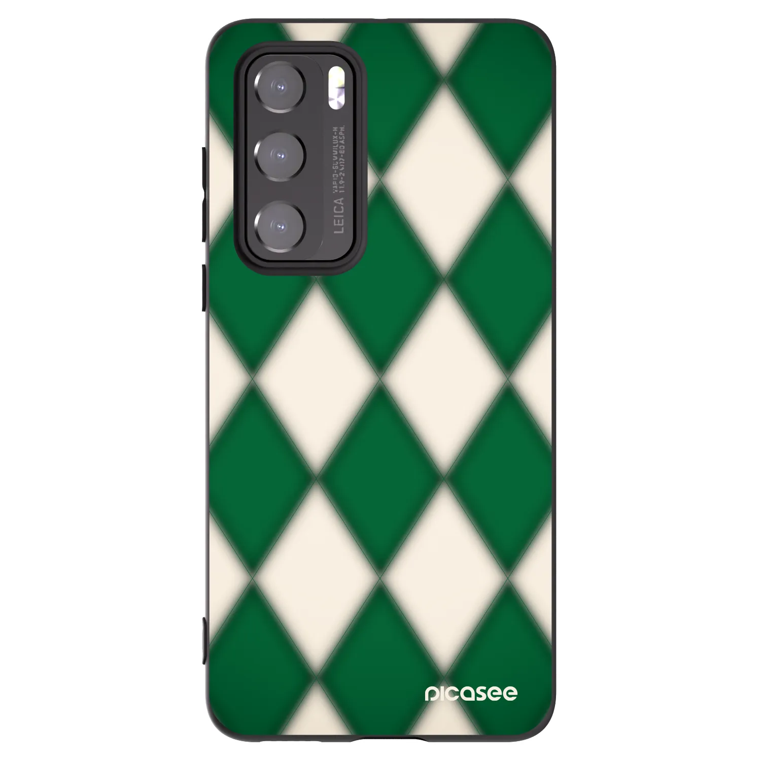 Picasee silikonový černý obal pro Huawei P40 - Emerald Diamond