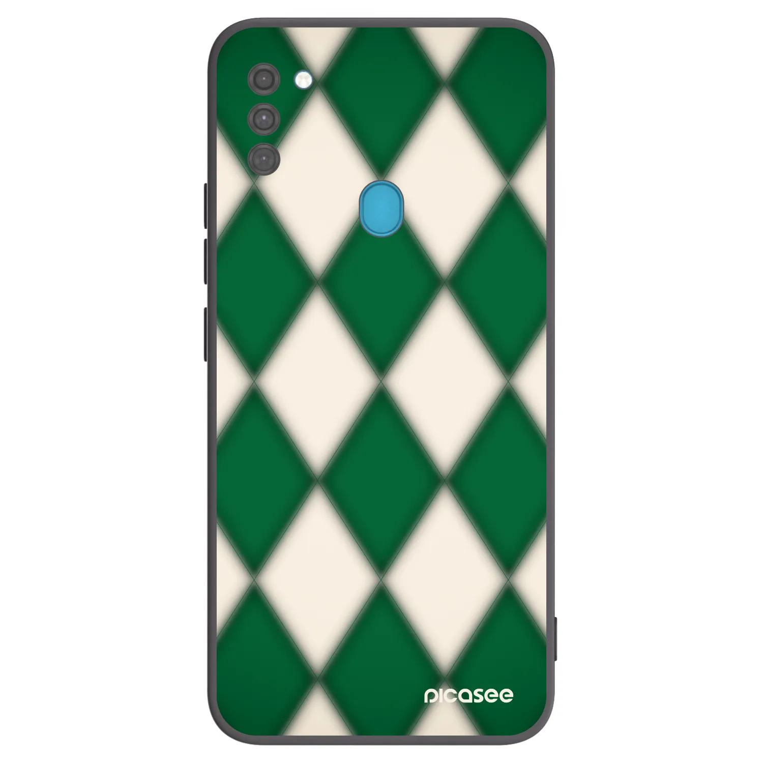 Picasee silikonový černý obal pro Samsung Galaxy M11 - Emerald Diamond