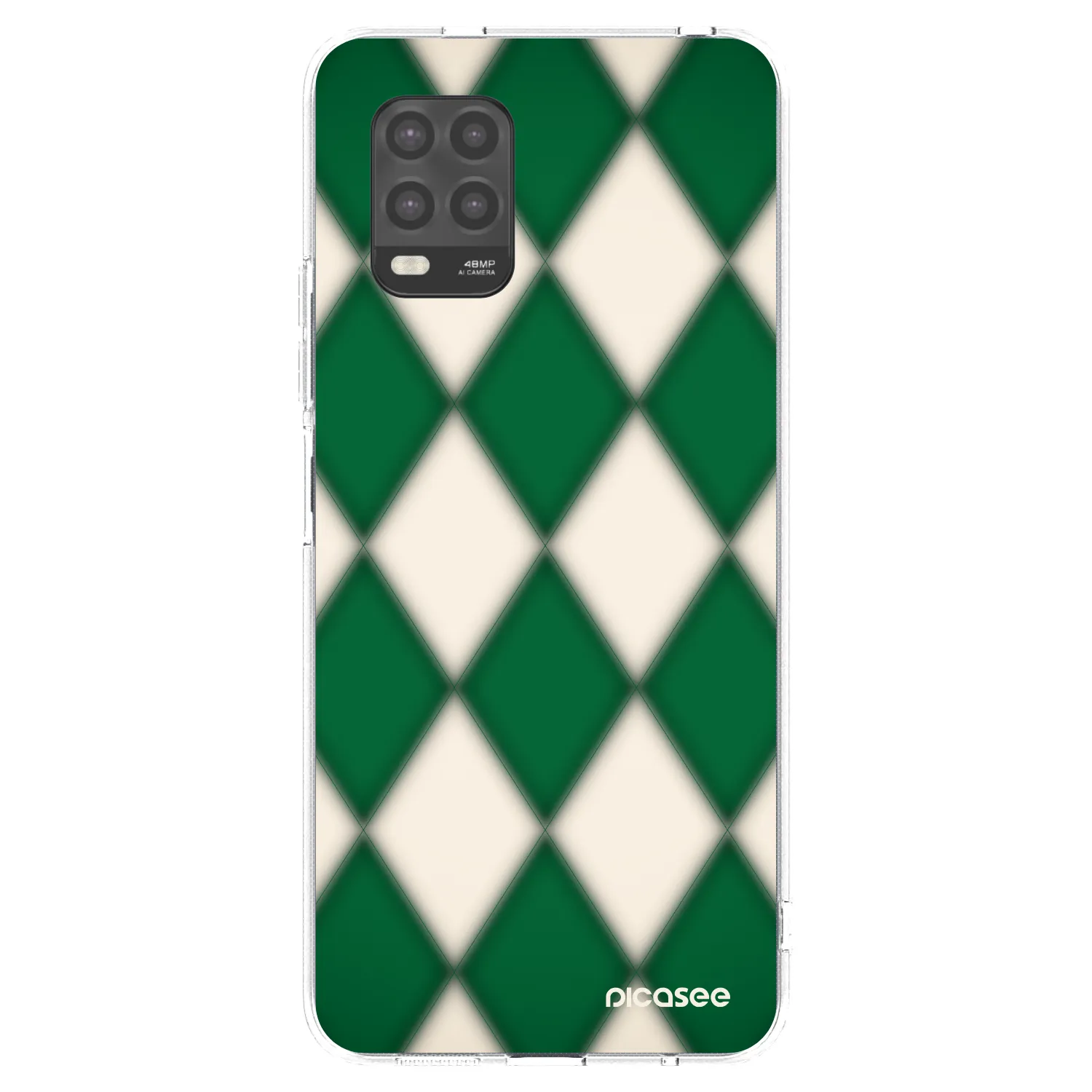 Picasee silikonový průhledný obal pro Xiaomi Mi 10 Lite - Emerald Diamond