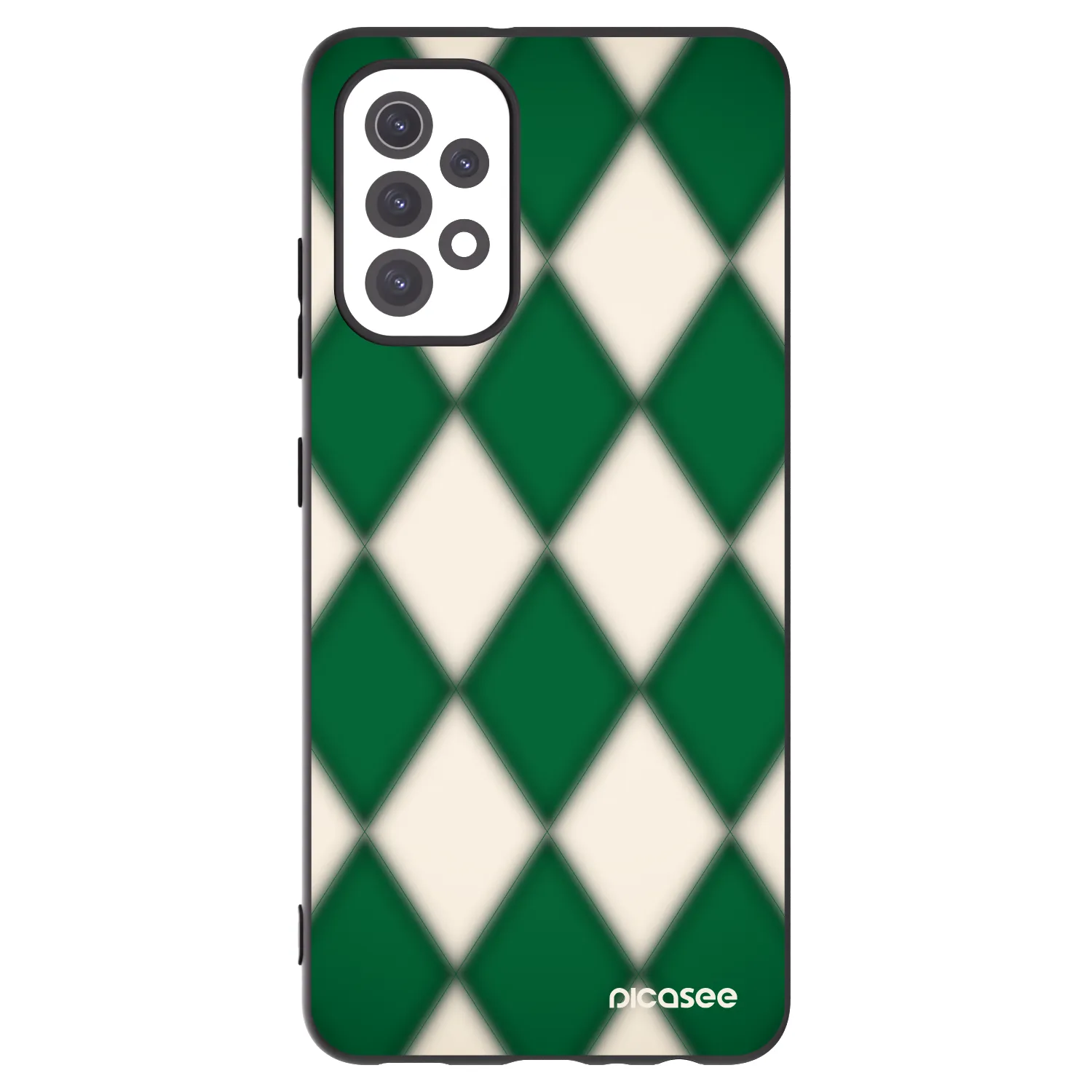 Picasee silikonový černý obal pro Samsung Galaxy A32 5G A326B - Emerald Diamond