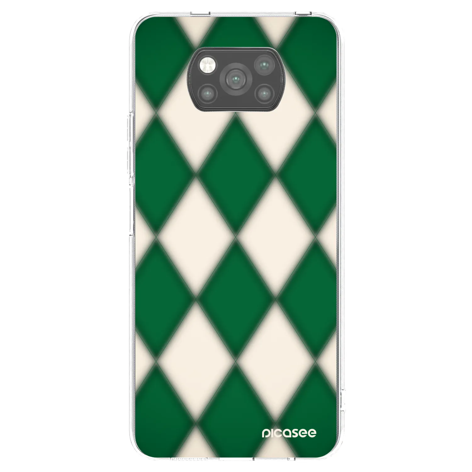 Picasee silikonový černý obal pro Xiaomi Poco X3 Pro - Emerald Diamond