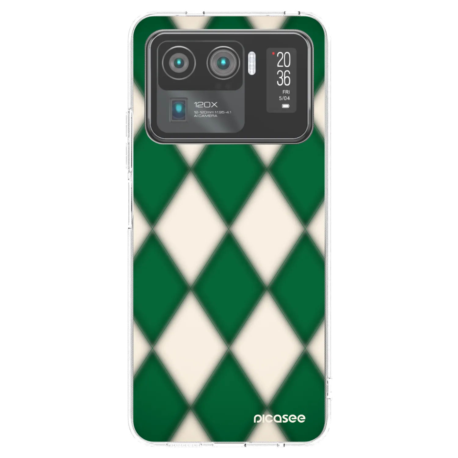 Picasee silikonový průhledný obal pro Xiaomi Mi 11 Ultra - Emerald Diamond