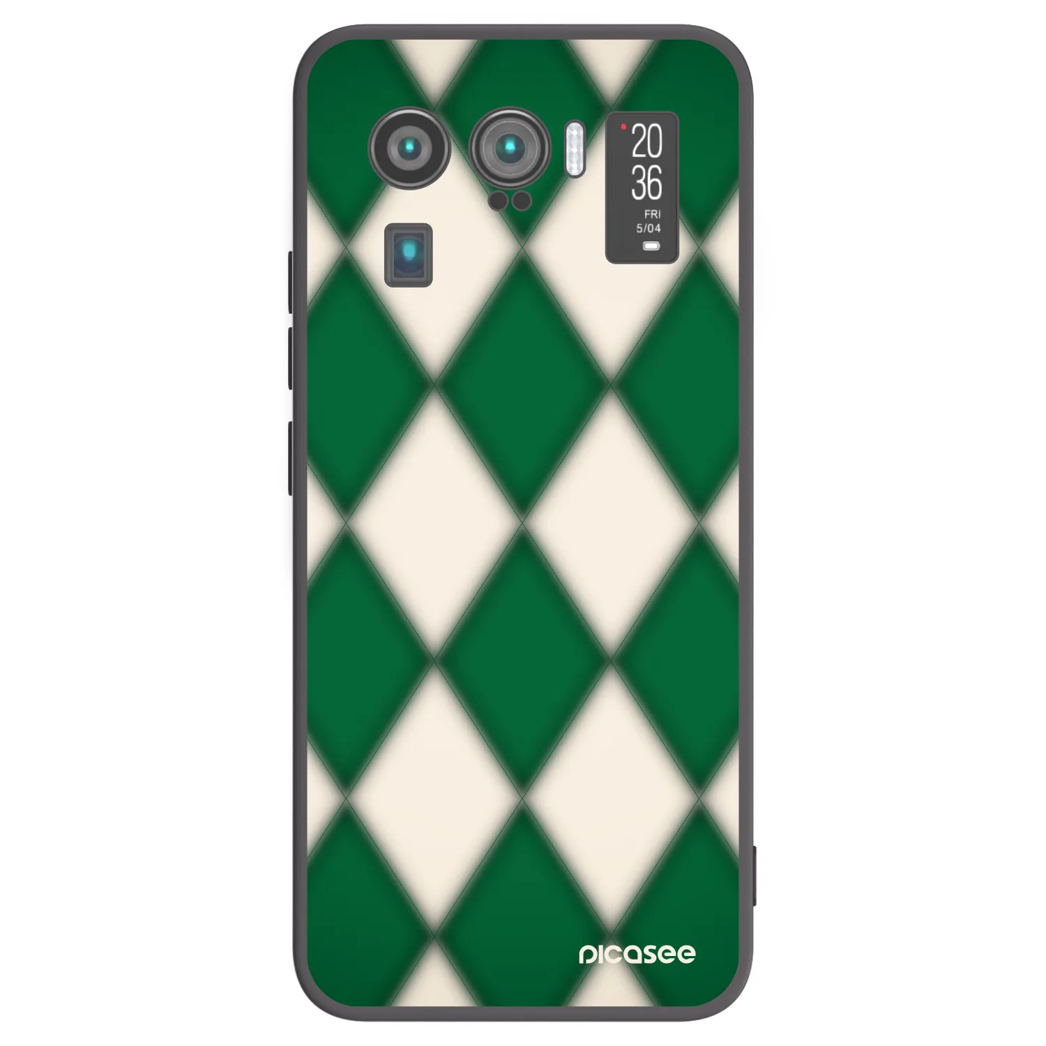 Picasee silikonový černý obal pro Xiaomi Mi 11 Ultra - Emerald Diamond