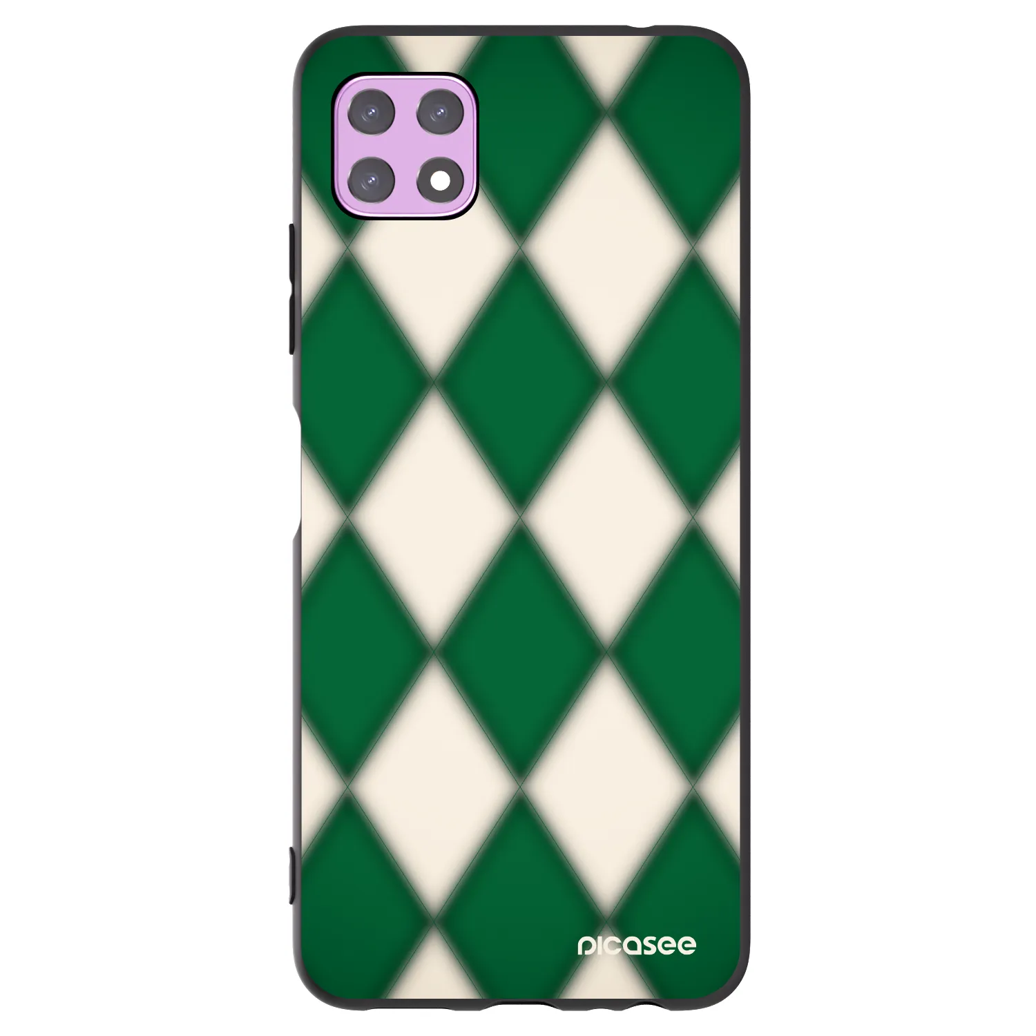 Picasee silikonový černý obal pro Samsung Galaxy A22 A226B 5G - Emerald Diamond