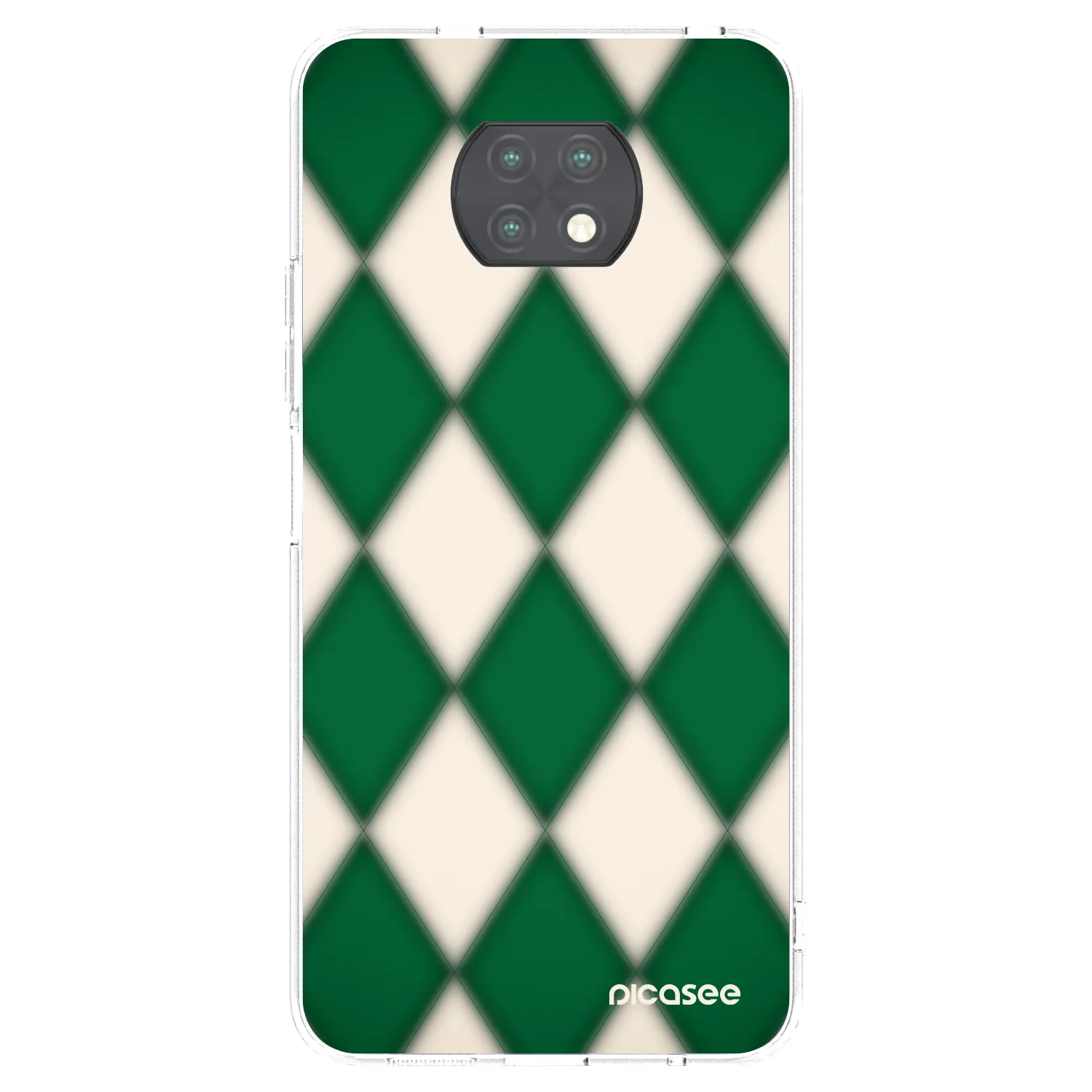 Picasee silikonový průhledný obal pro Xiaomi Redmi Note 9T - Emerald Diamond