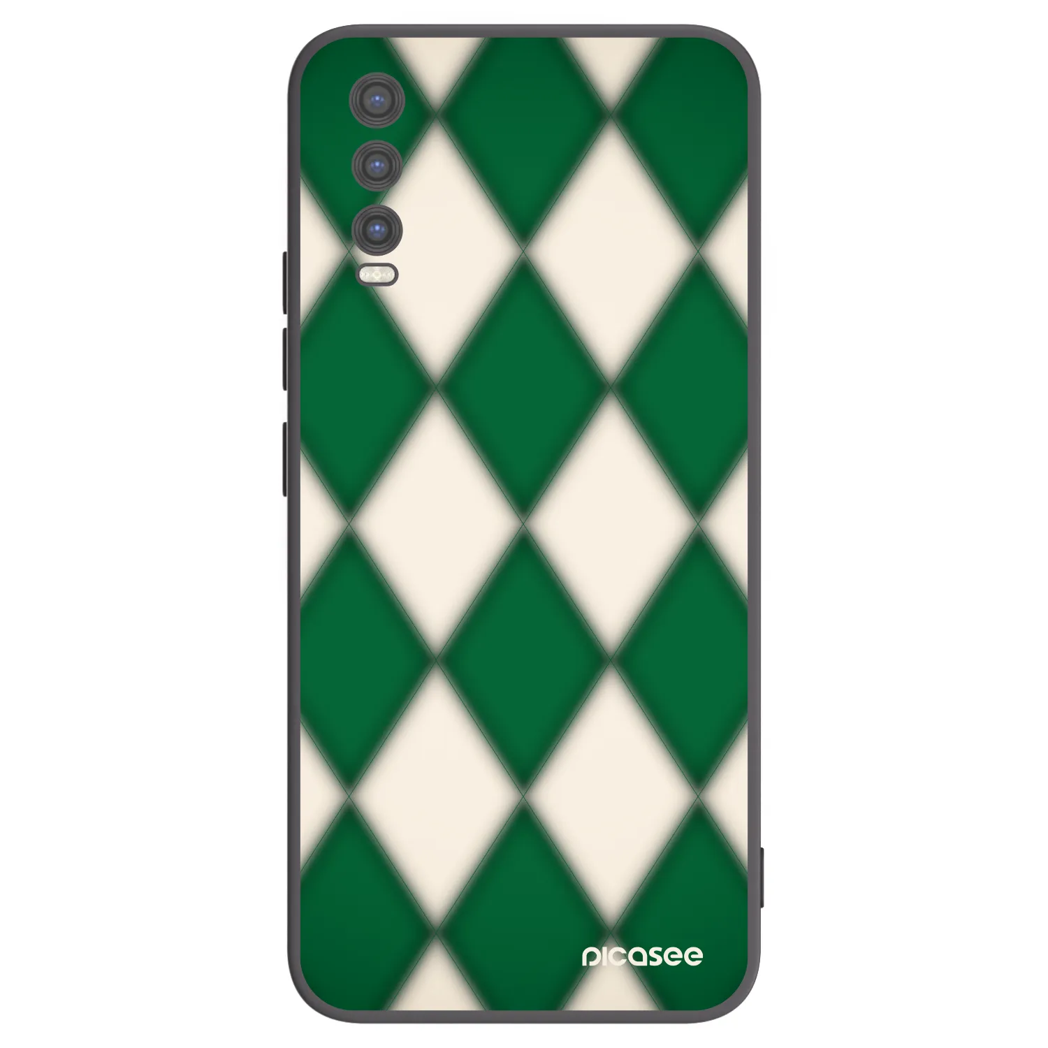 Picasee silikonový černý obal pro Vivo Y20s - Emerald Diamond