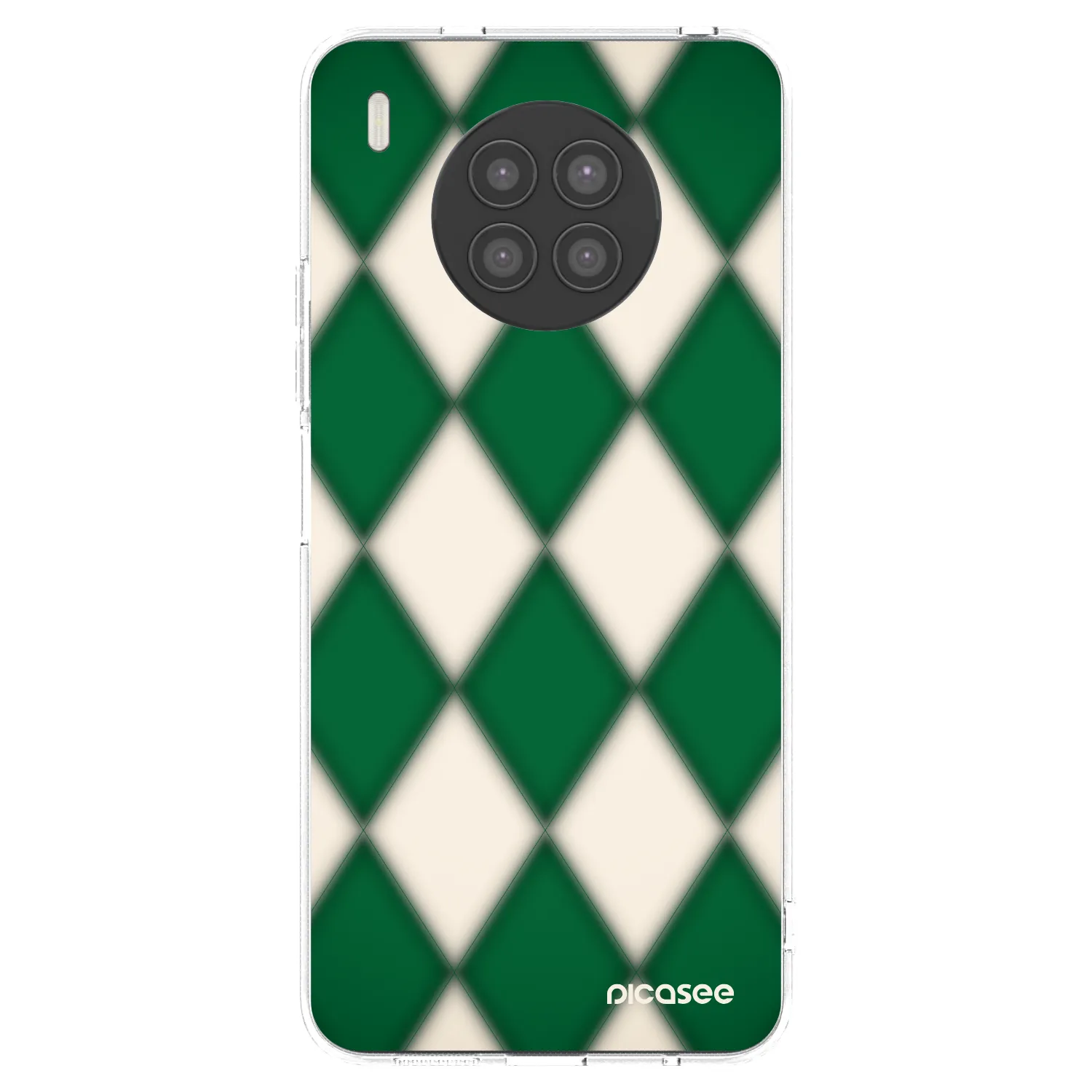 Picasee silikonový průhledný obal pro Huawei Nova 8i - Emerald Diamond