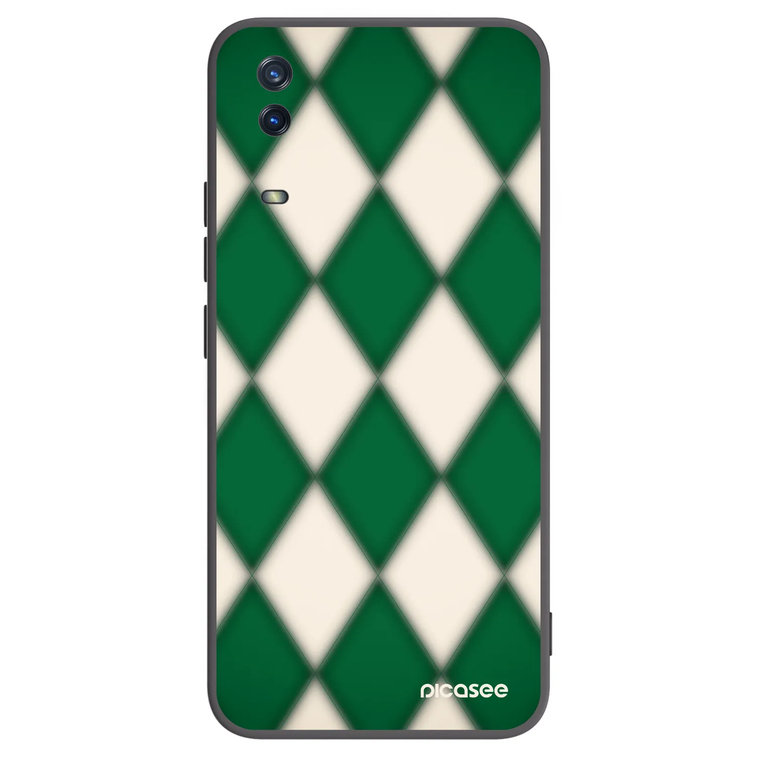 Picasee silikonový černý obal pro Vivo Y11s - Emerald Diamond