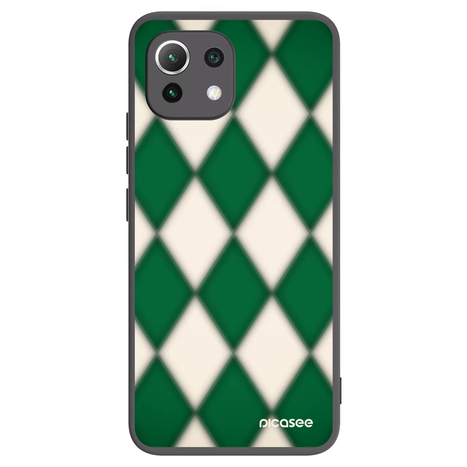 Picasee silikonový černý obal pro Xiaomi 11 Lite 5G NE - Emerald Diamond