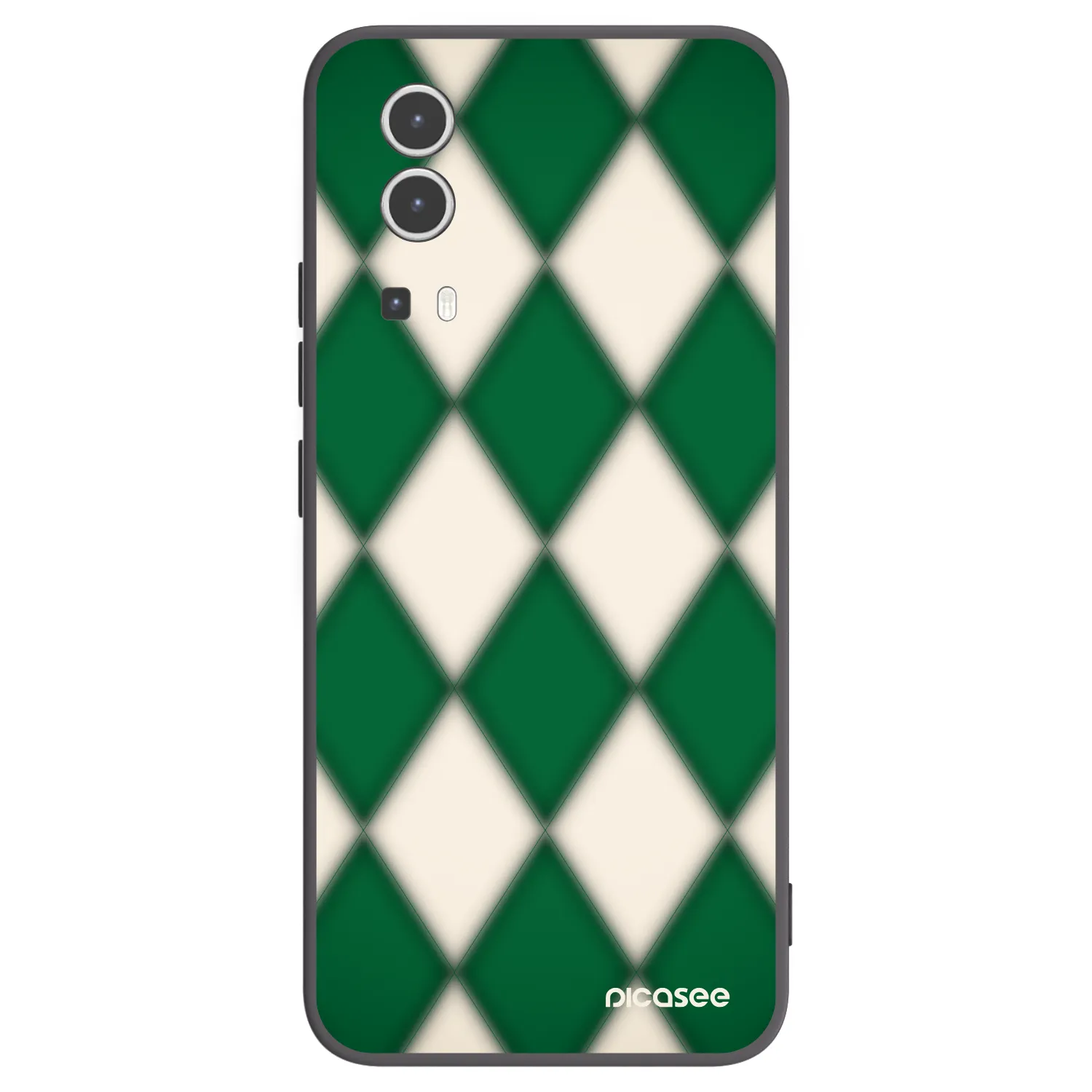 Picasee silikonový černý obal pro Vivo Y72 5G - Emerald Diamond