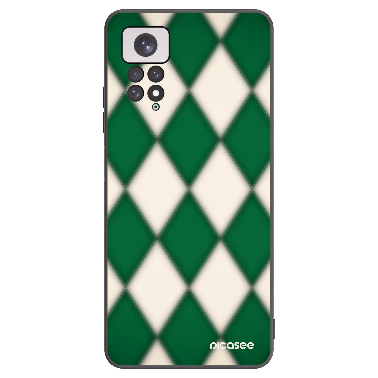Picasee silikonový černý obal pro Xiaomi Redmi Note 11 - Emerald Diamond