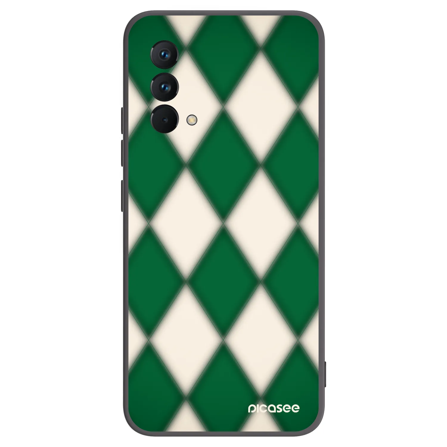 Picasee silikonový černý obal pro Realme GT Master Edition 5G - Emerald Diamond