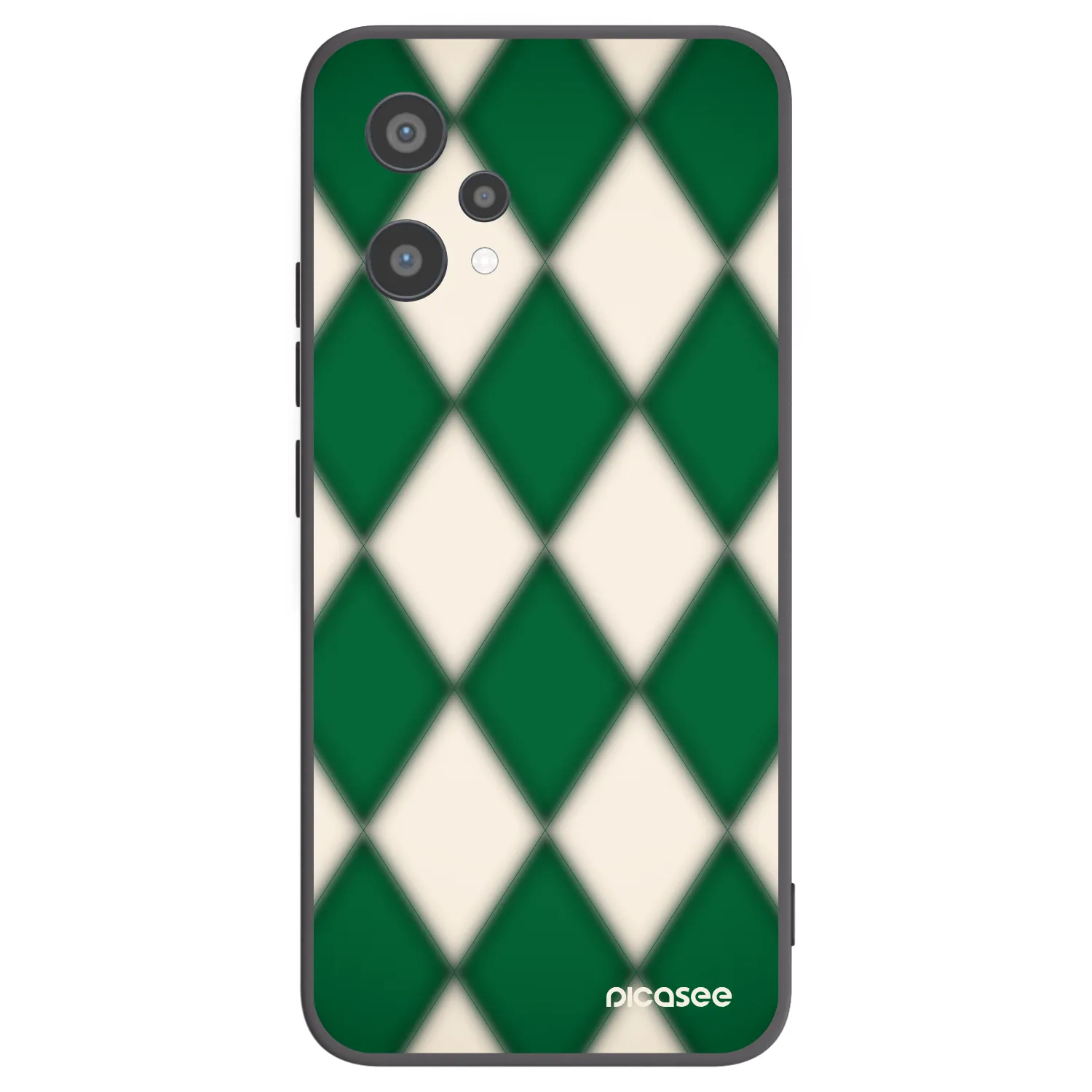 Picasee silikonový černý obal pro Realme 9 Pro 5G - Emerald Diamond