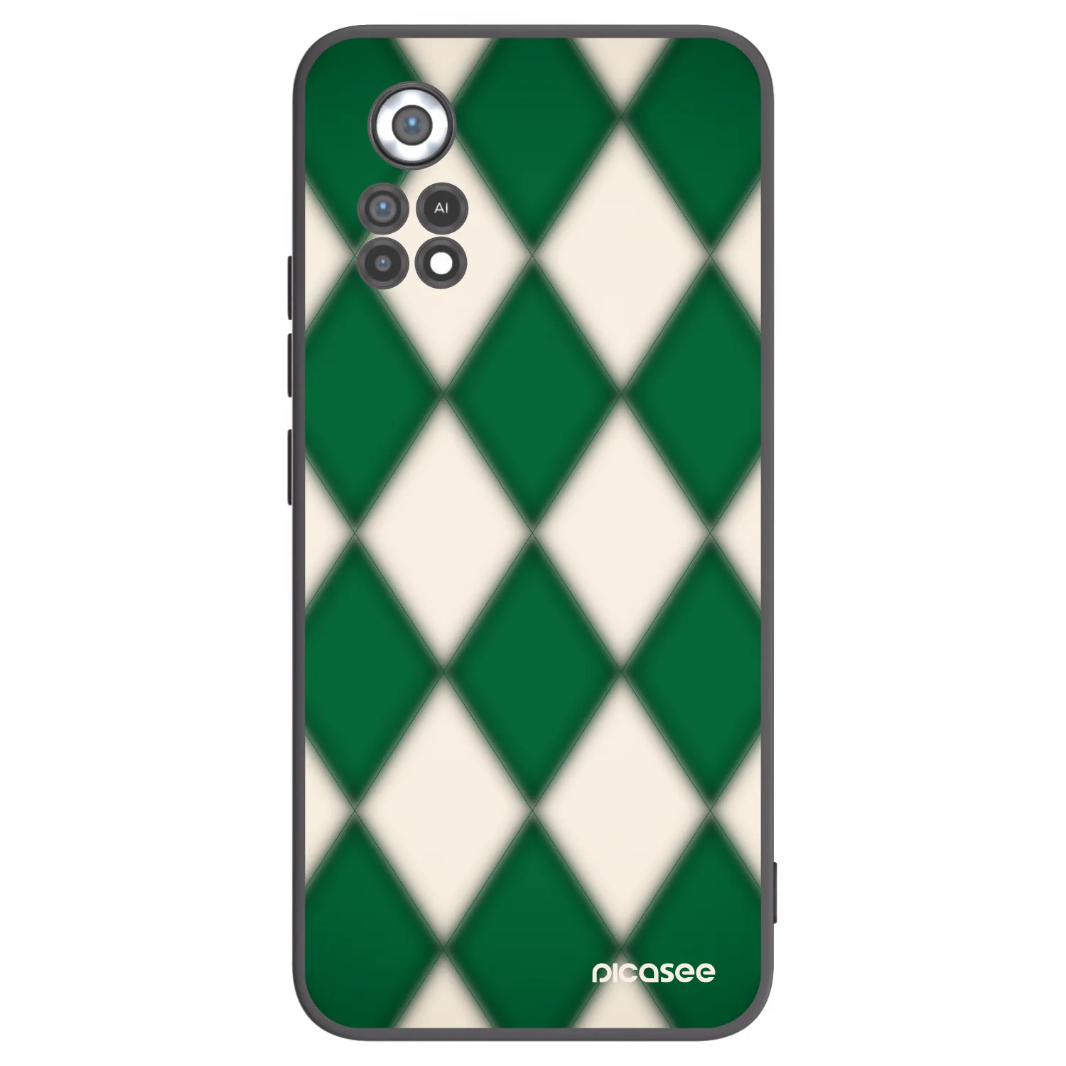 Picasee silikonový černý obal pro Xiaomi Poco X4 Pro 5G - Emerald Diamond