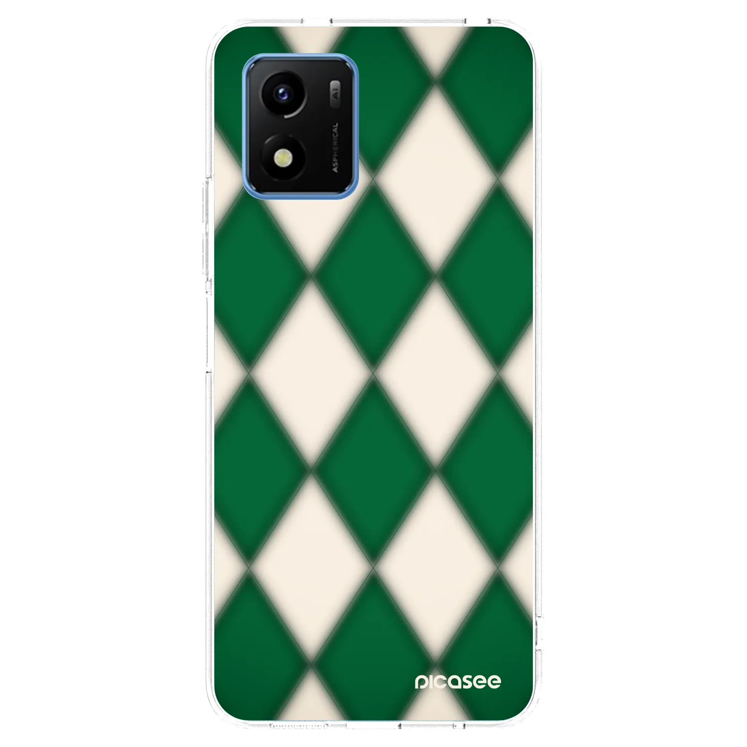 Picasee silikonový průhledný obal pro Vivo Y01 - Emerald Diamond