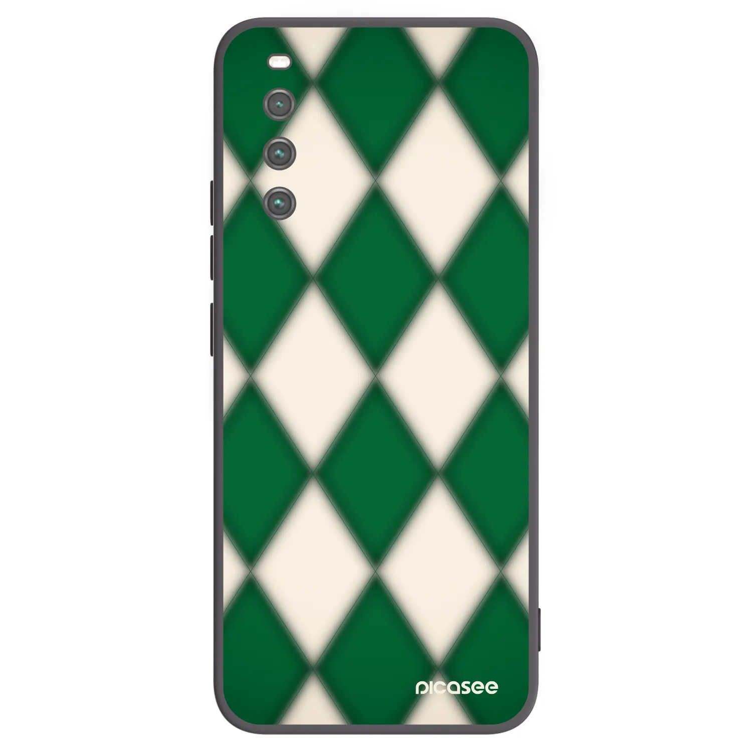 Picasee silikonový černý obal pro Sony Xperia 10 IV 5G - Emerald Diamond