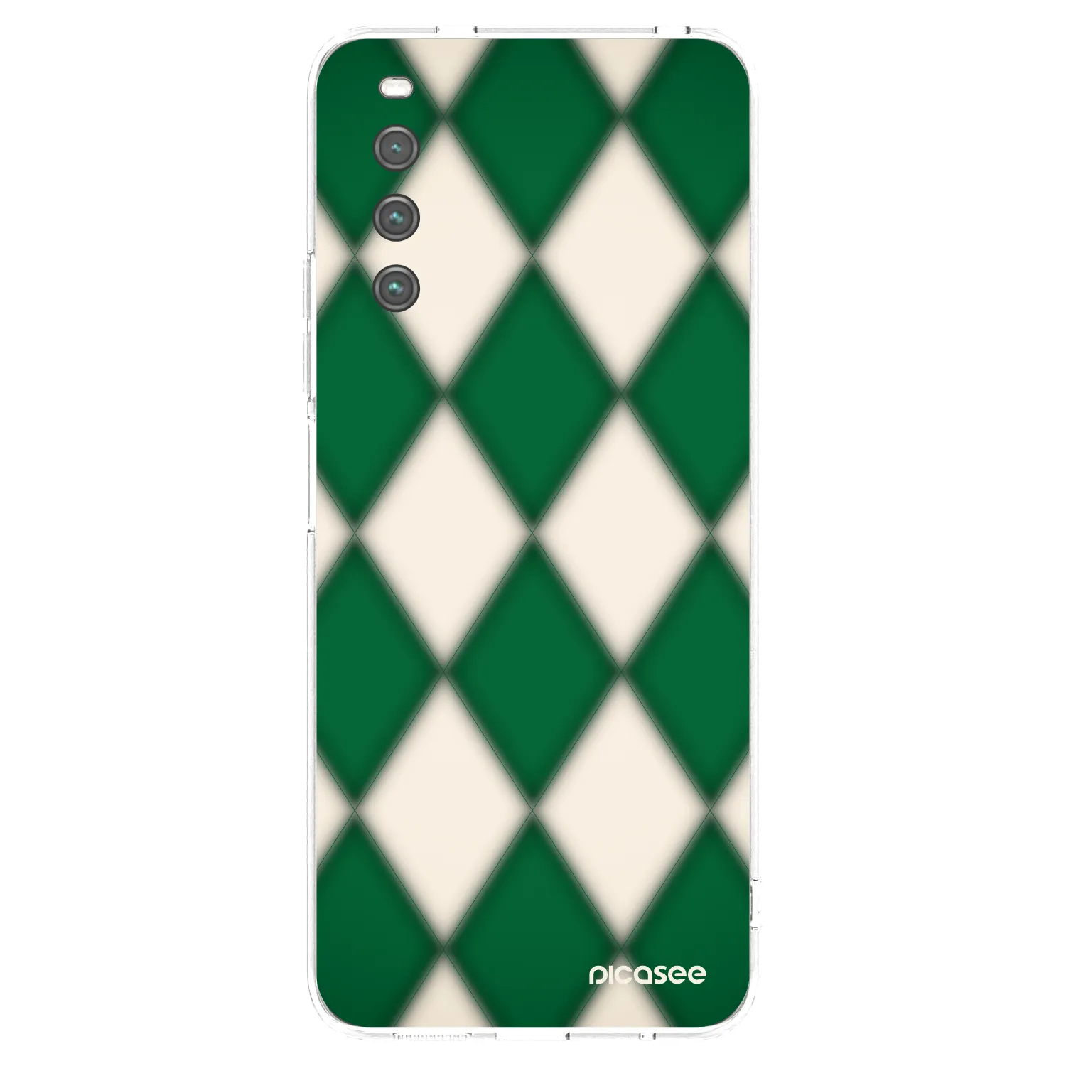 Picasee silikonový průhledný obal pro Sony Xperia 10 IV 5G - Emerald Diamond