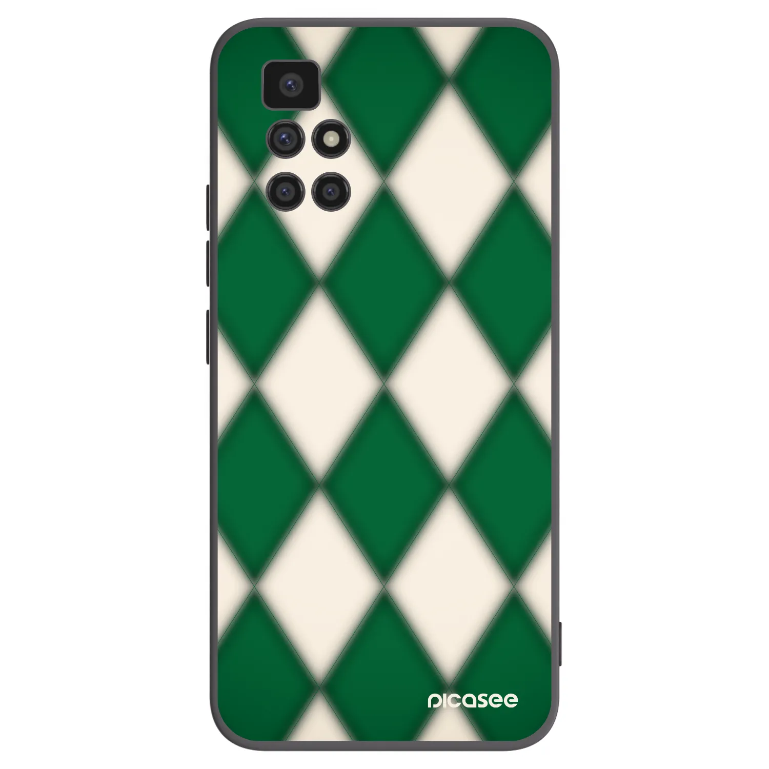 Picasee silikonový černý obal pro Xiaomi Redmi 10 (2022) - Emerald Diamond