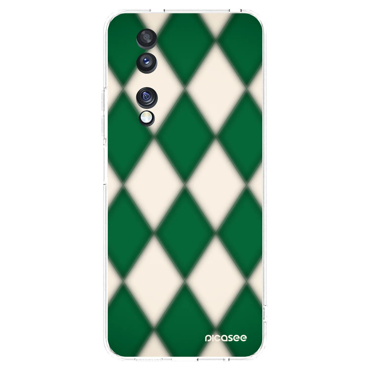 Picasee silikonový průhledný obal pro Honor 70 - Emerald Diamond