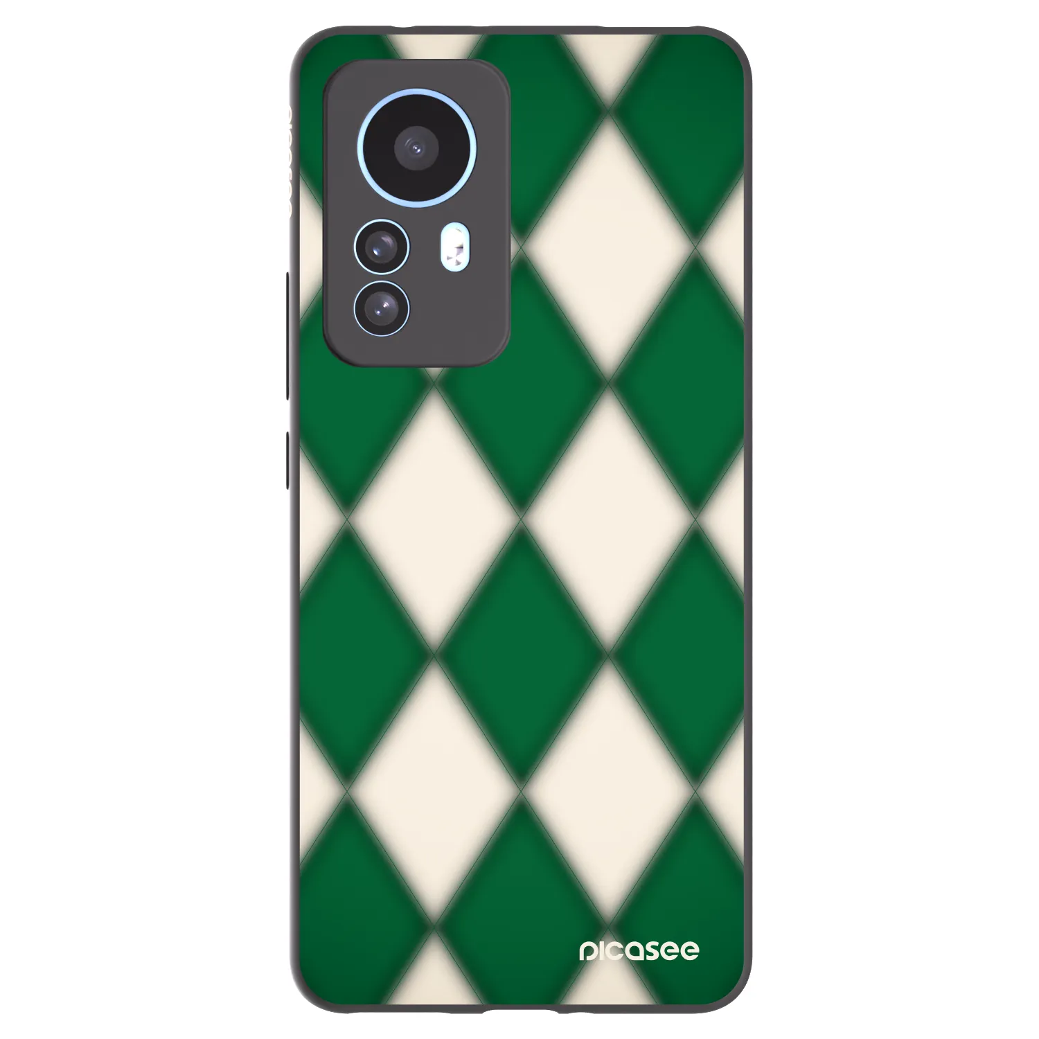 Picasee silikonový černý obal pro Xiaomi 12T Pro - Emerald Diamond