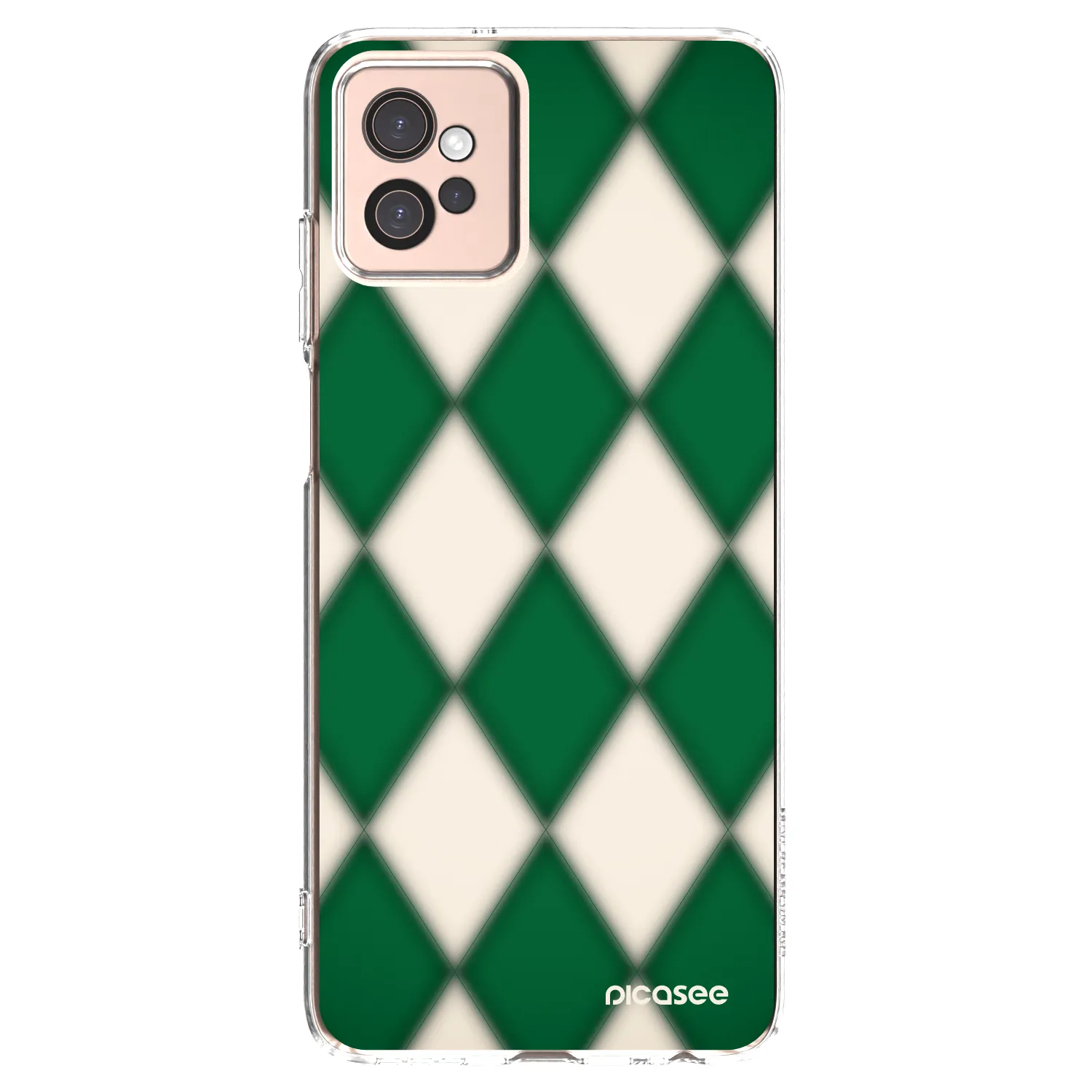 Picasee silikonový průhledný obal pro Motorola Moto G32 - Emerald Diamond