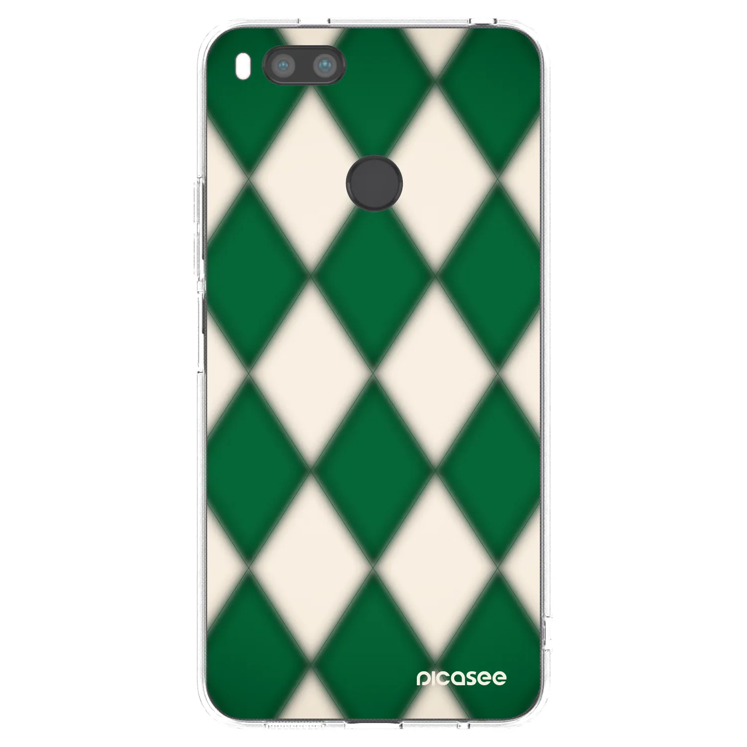 Picasee silikonový průhledný obal pro Xiaomi Redmi A1 - Emerald Diamond