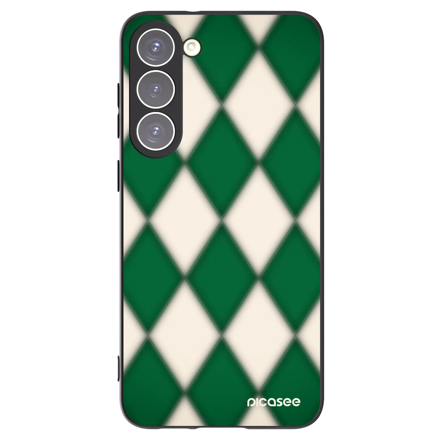 Picasee silikonový černý obal pro Samsung Galaxy S23+ 5G - Emerald Diamond