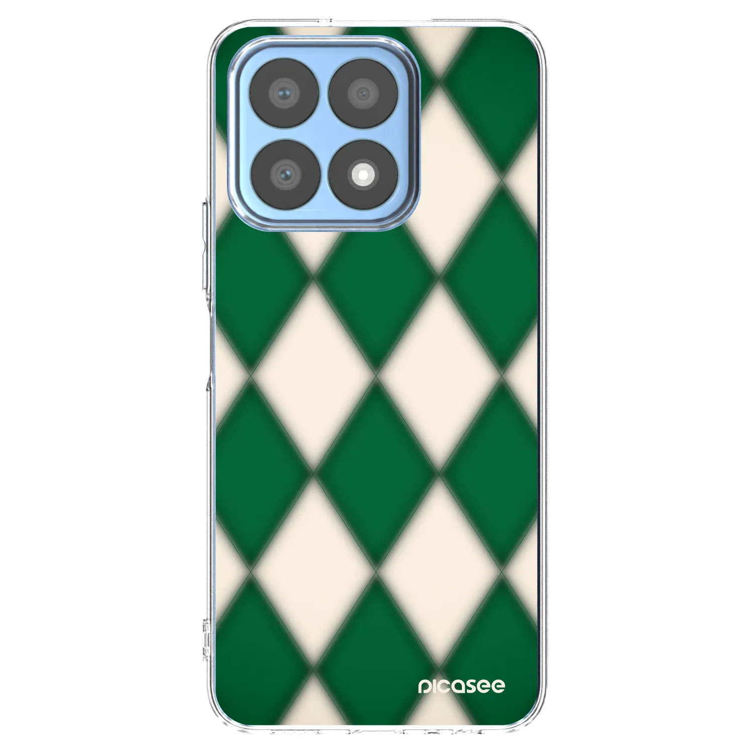Picasee silikonový průhledný obal pro Honor X8a - Emerald Diamond